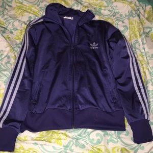 Women’s Adidas purple jacket